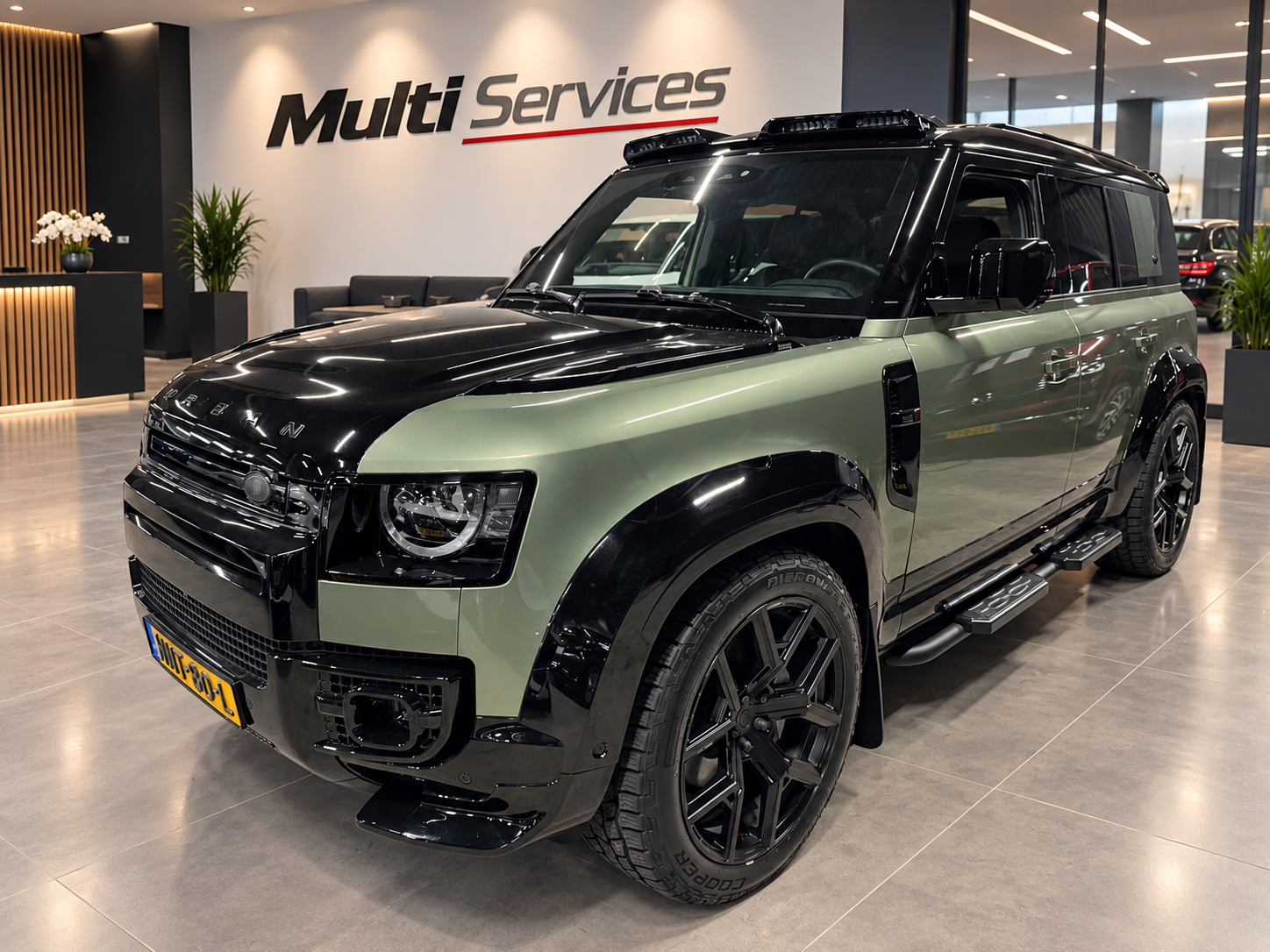 Land Rover — Defender 110 P400 · 400 ch